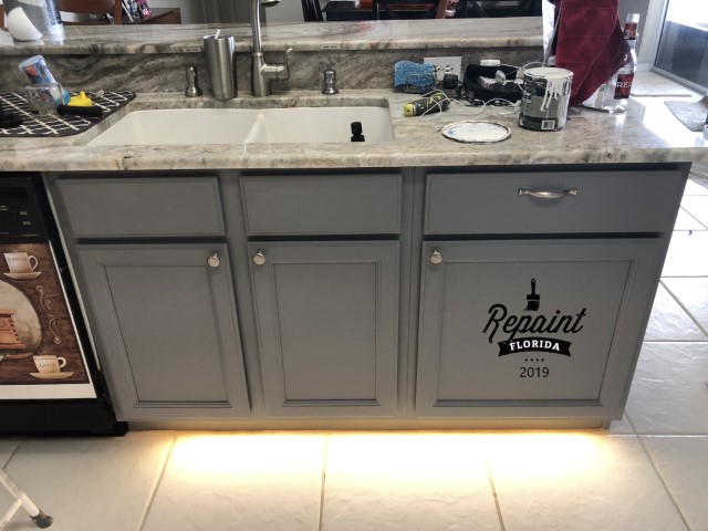 Kitchen cabinet painting in orlando