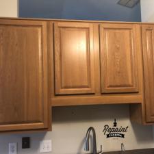 Kitchen cabinet painting in st cloud 6
