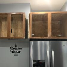 Kitchen cabinet painting hunters creek 1