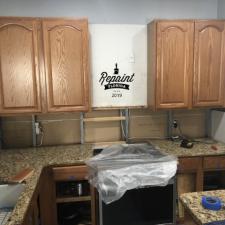Kitchen cabinet painting hunters creek 2