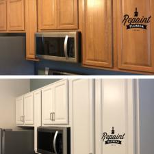 Kitchen cabinet painting in st cloud 1