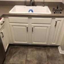 Kitchen cabinet painting in st cloud 3
