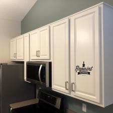 Kitchen cabinet painting in st cloud 8