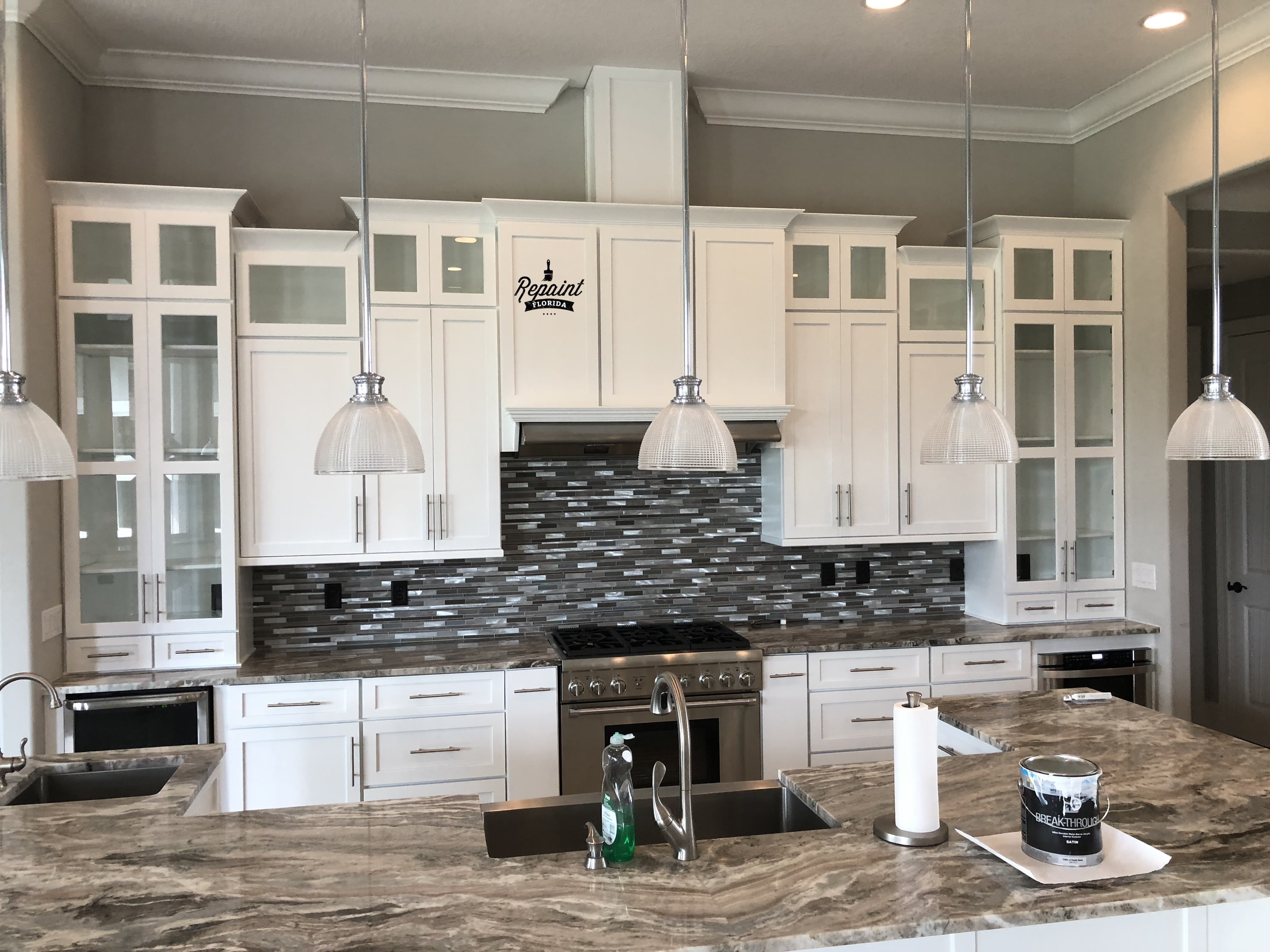 Kitchen Cabinet Painting In Windermere