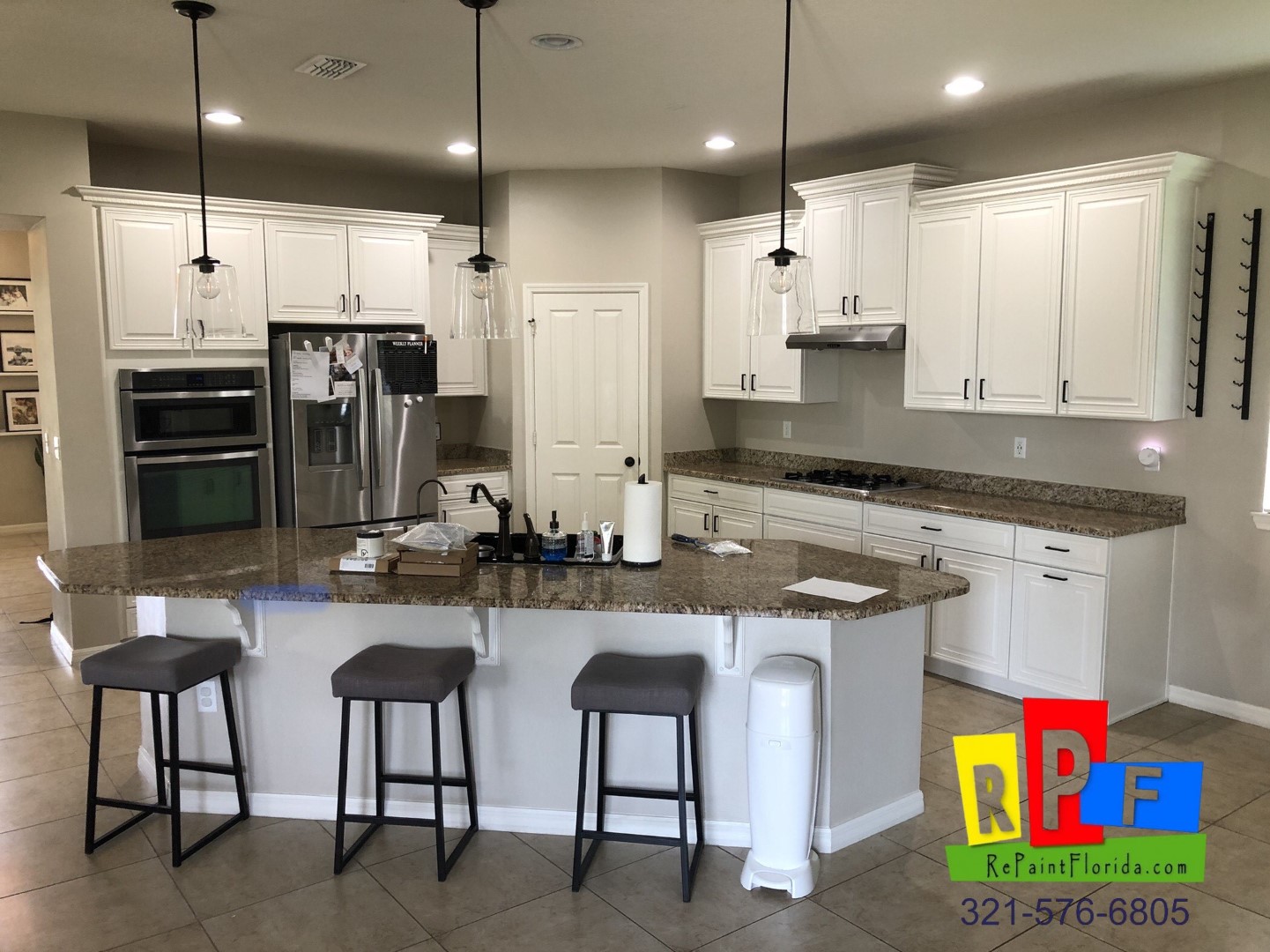Winter Garden, FL Kitchen Cabinet Transformation